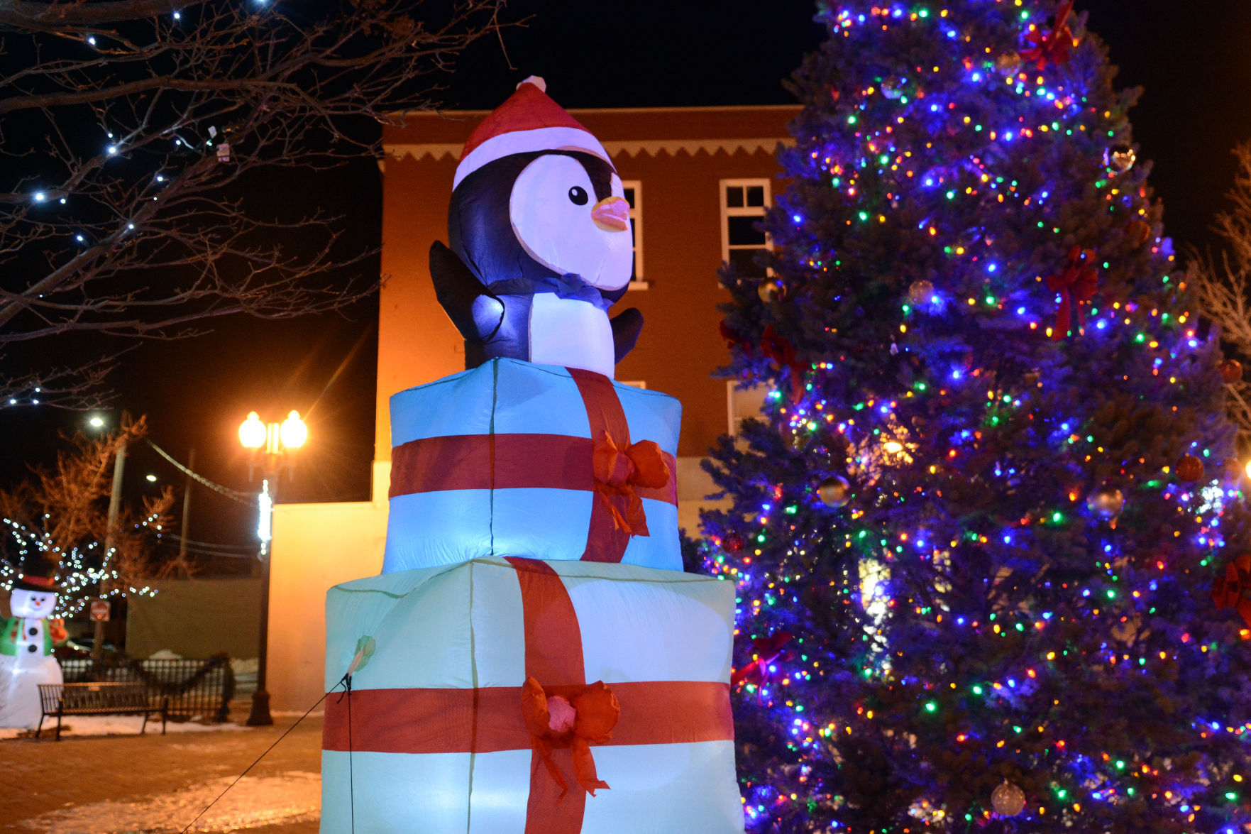 Portage celebrates holidays